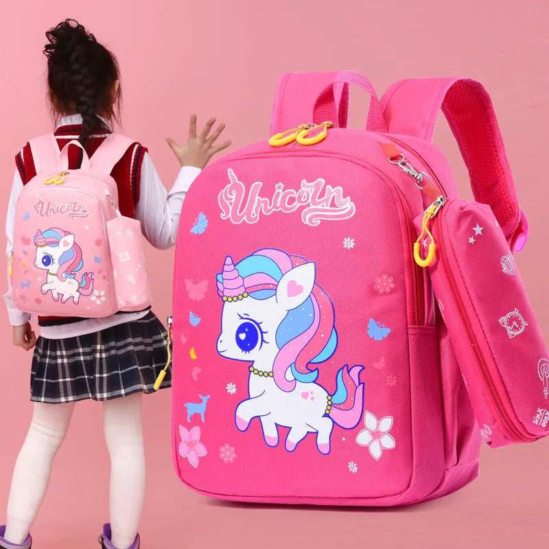 Boys Girls Cute Cartoon Toddler Rucksack Kindergarten Schoolbag
