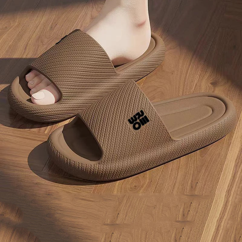 Flat Flip Flops Couples Bathroom Indoor Slippers