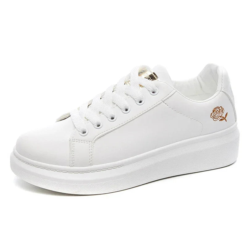 Leather Small White Sneakers
