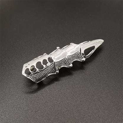 Steampunk Bijoux Vintage Claw Anel Anillos Ring