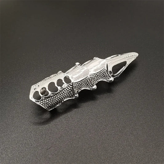 Steampunk Bijoux Vintage Claw Anel Anillos Ring