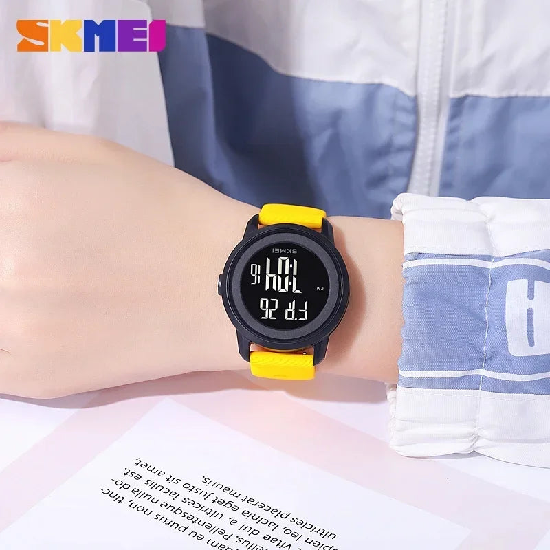 Luxury Digital Waterproof Sports LED Display Wristwatches