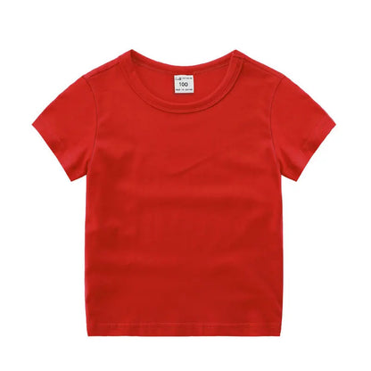 Summer Kids Short Sleeve T-Shirt Toddler Cotton T-Shirts