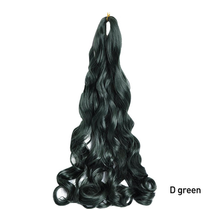 French Curls Braiding Hair 24Inch Hair Extensions