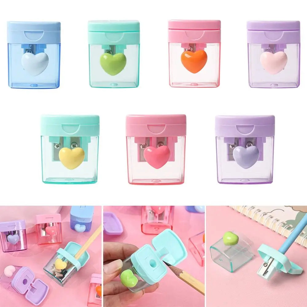 Cartoon Pencil Sharpener Single/Double Hole
