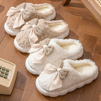 Winter Warm Fur Slip Soft Slippers