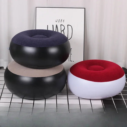 Camping Chair Inflatable Flocking Stool Portable Flocking Stool