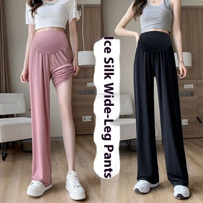 Maternity with Pockets Large Size Maternity Trousers