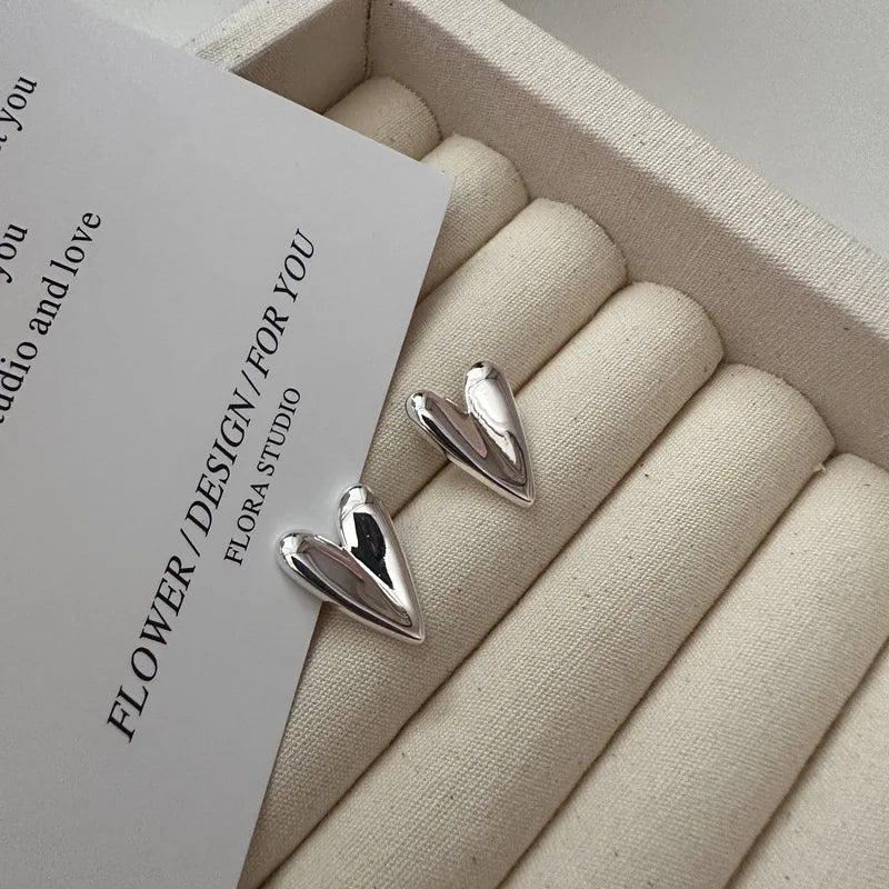 DANA Sterling Silver Heart Earring