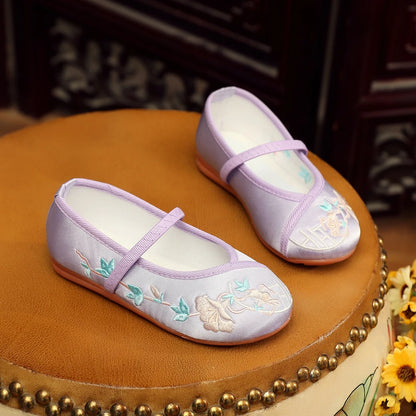 Girls Soft Leather Sole Dance Shoes