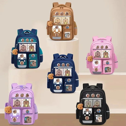 Capybara Waterproof Backpack Large Capacity Backpack