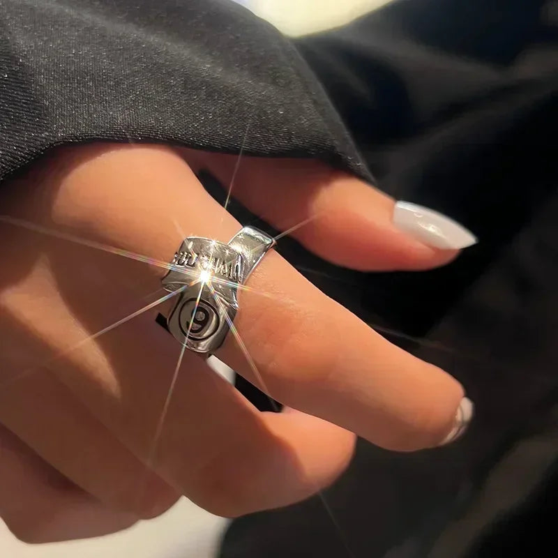 DANA Open Korean Letter Ring