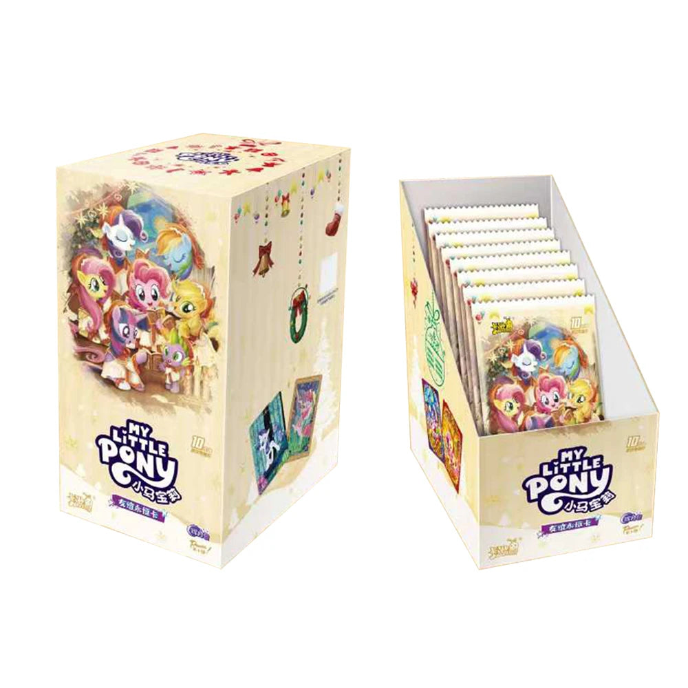 Genuine My Little Pony Card 40th Anniversary Limited Friendship Eternal Card Rare Toy