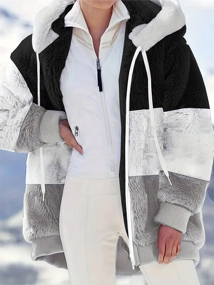 Drop-Shoulder Long-Sleeved Jacket