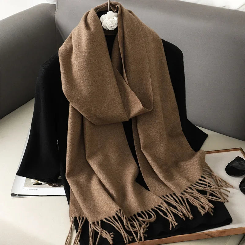 Scarf Warm Thicken Cashmere Shawl Scarves