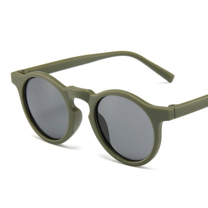 Frosted Round Outdoor Sun Protection Sunglasses