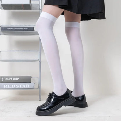 Thin Knee High Long Socks