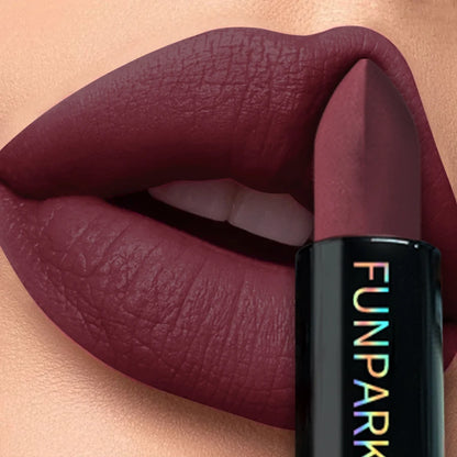 25-Color Matte Lipstick Waterproof Long Lasting  Velvet Finish Lip Tint