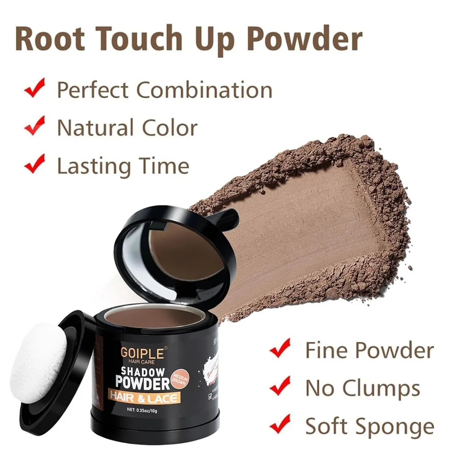 10g Brown Hairline Root Cover Filling Powders