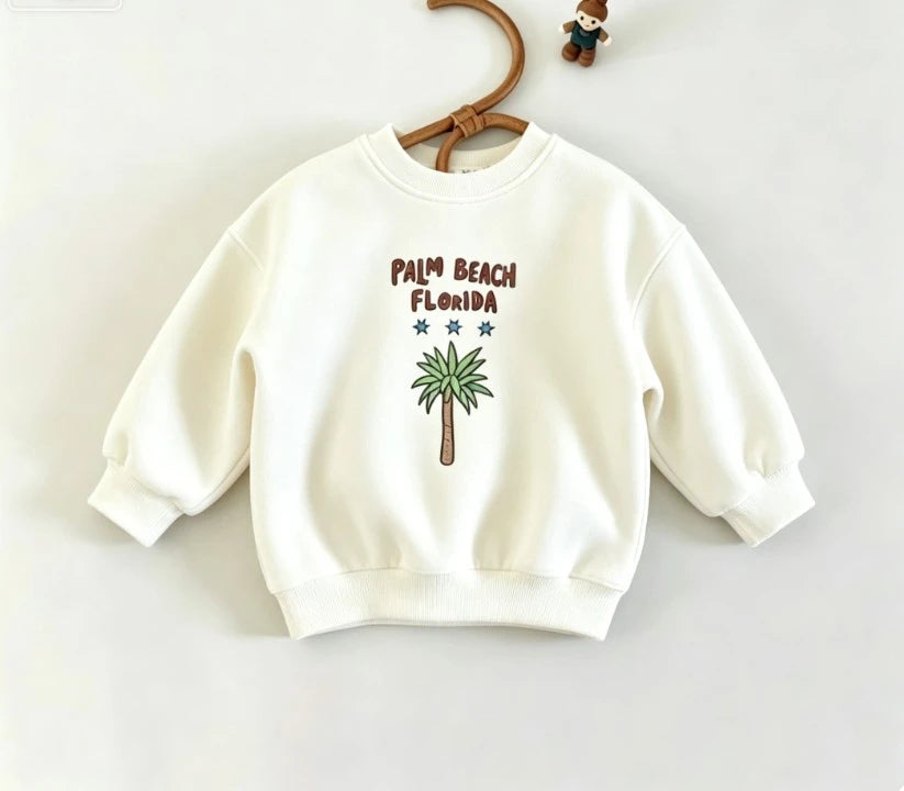 Toddler Sweatshirt With Stylish Print Soft Sport Clothing Pullover Hoodies