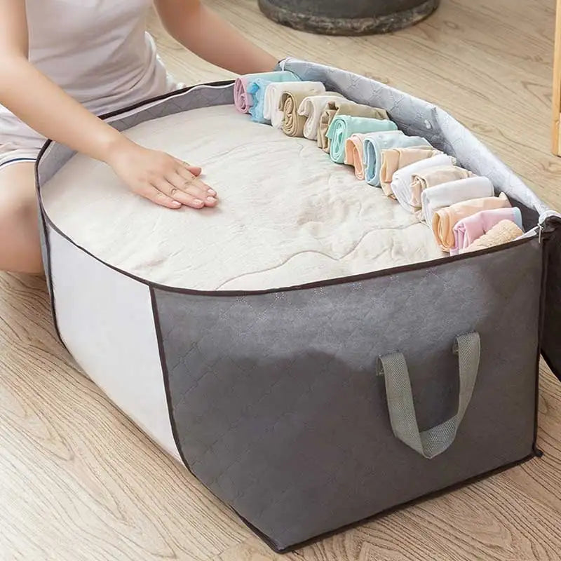 Clothes Quilt Storage Organizer Luggage Packing Bag