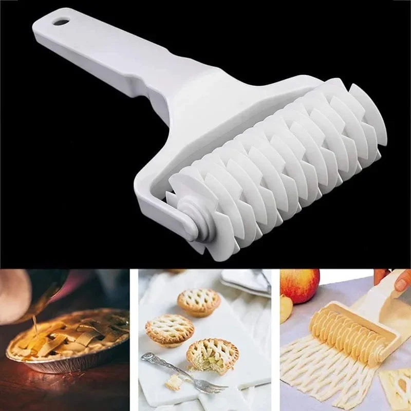 Plastic Lattice Roller Cutter Dough Cutter