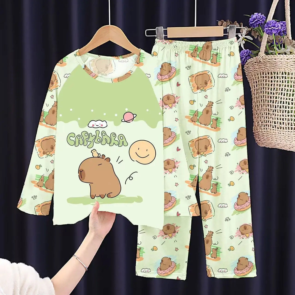 Sleepers Cartoon Boutique Long Sleeve 3 4 5 6 7 8 9 10 11 12 Yrs Pajamas