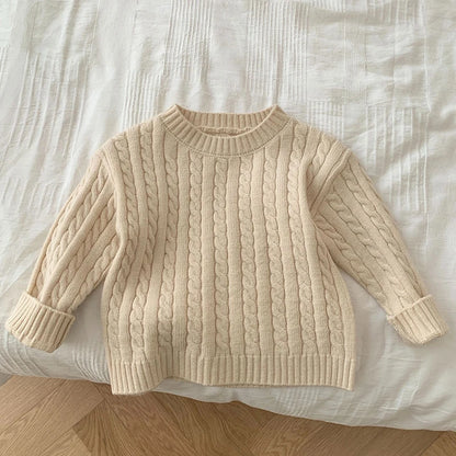Autumn Spring Korean Style Knitted Clothing Set