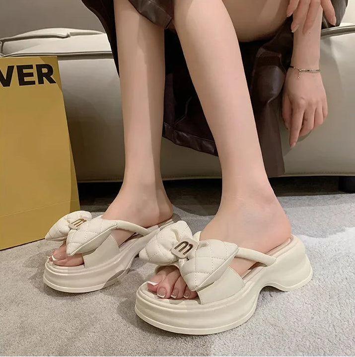High Heels Leisure flower Slipper