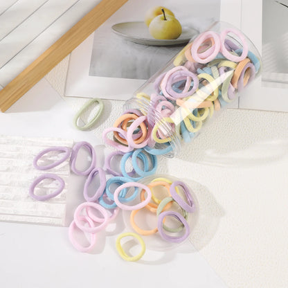 50PCS Colorful Ealstic Nylon Hair Bands