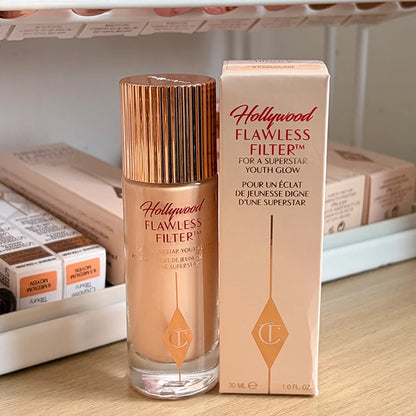 Charlotte Tilbury CT Two-color Heart-shaped Blusher Naturally High-gloss Liquid Powder Set Brightening Pearlescent Glow Powder