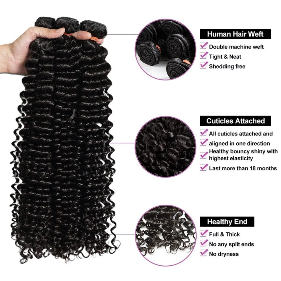 Links Curly Human Virgin 100% Human Hair