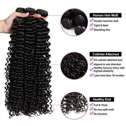 Links Curly Human Virgin 100% Human Hair