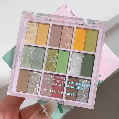 18Color Eyeshadow Palette Gliter for Eyes Shadow