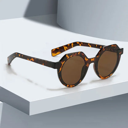 Retro Frame Blue Light Blocking UV400 Sun Glasses