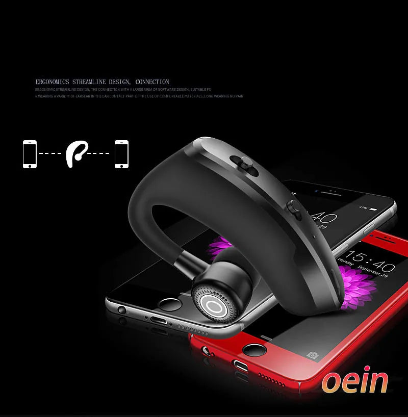 V9 Earphones Bluetooth Headphones Handsfree Wireless Headset