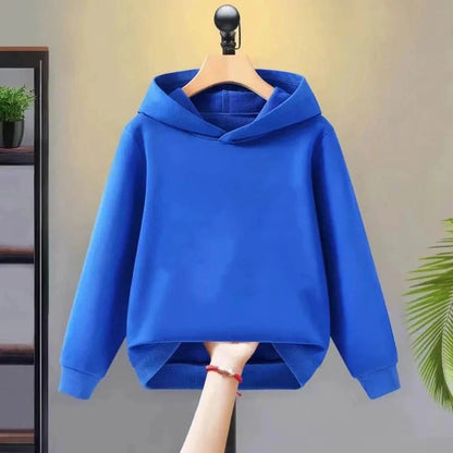 Aged 3-12  Casual Versatile Top & Coat Hoodies
