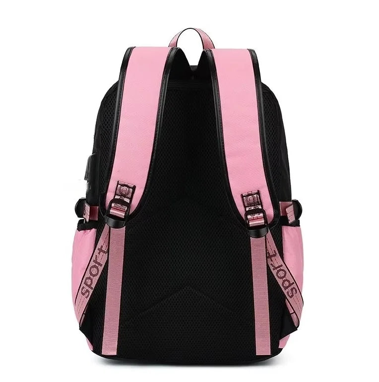 Mochilas Set KPop Demon Hunters Capacity Student School Bag