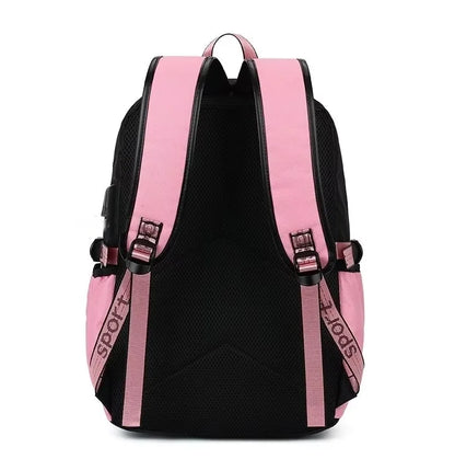 Mochilas Set KPop Demon Hunters Capacity Student School Bag