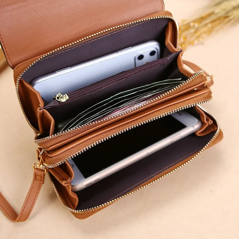 Pu Leather Multifunctional Large Capacity Shoulder Bags
