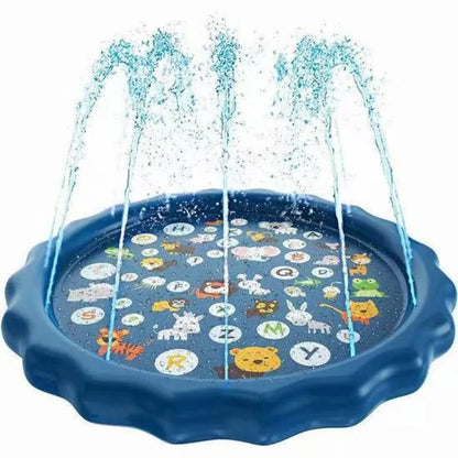 100cm Water Spray Pad Toy Ice Pad Water Sprinkler Summer Toy