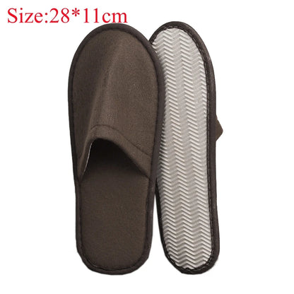 1Pair Winter Warm plush Slippers