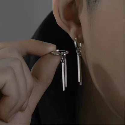 2PC Rascal Handsome Irregular Earrings