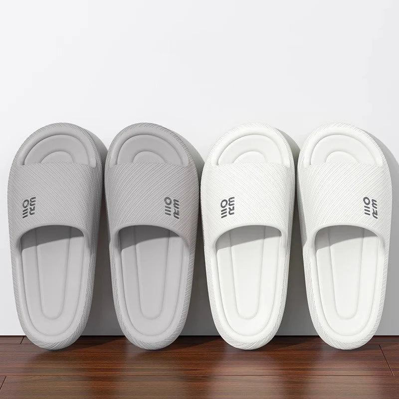 Flat Flip Flops Couples Bathroom Indoor Slippers