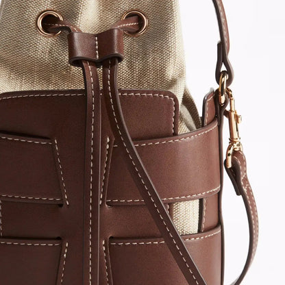 Crossbody Bucket Luxury Design Hollow Out Handbags