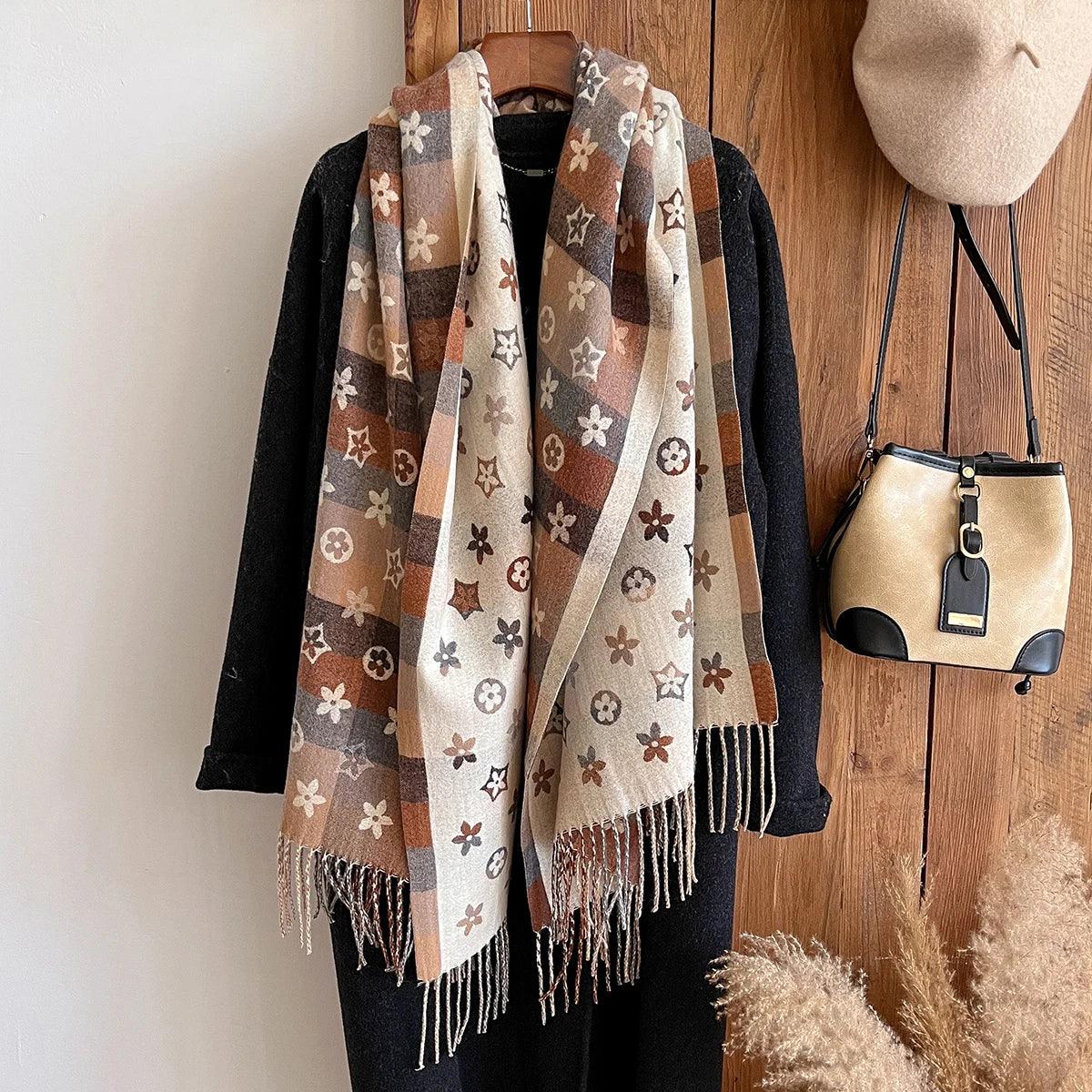 Cashmere Scarf Winter Shawls