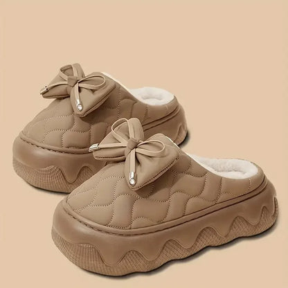 Warm Slip-On Cotton Slippers