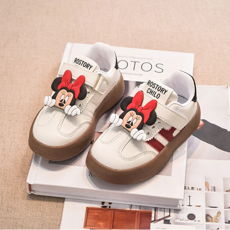 Casual Cute Cartoon Sport  Anti-slip Soft Sole Kids Board Sneakers