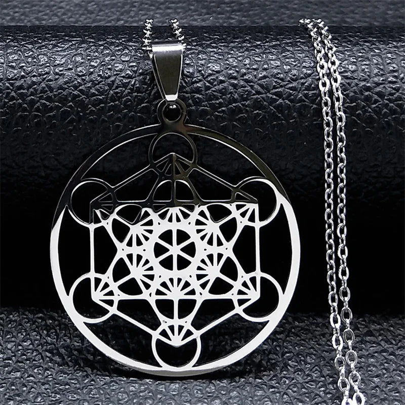 Seven Archangels Amulet Stainless Steel Necklaces