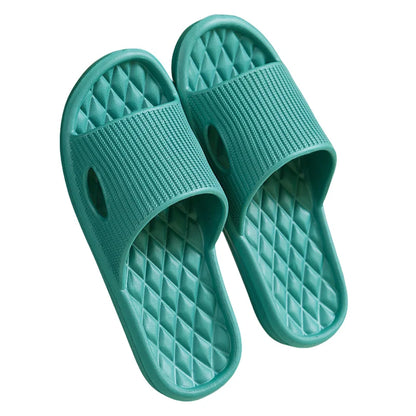 Summer Light Home Soft Solid Color Flip Flops Slippers